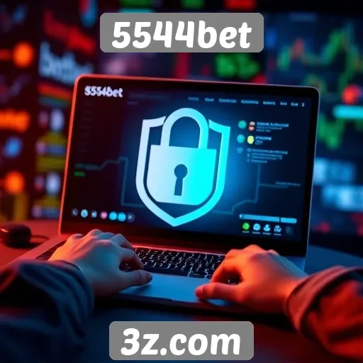 Análise de segurança no site 5544bet