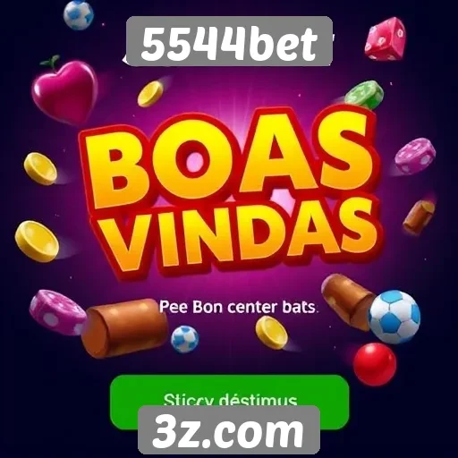 Novo bônus de boas-vindas disponível no 5544bet